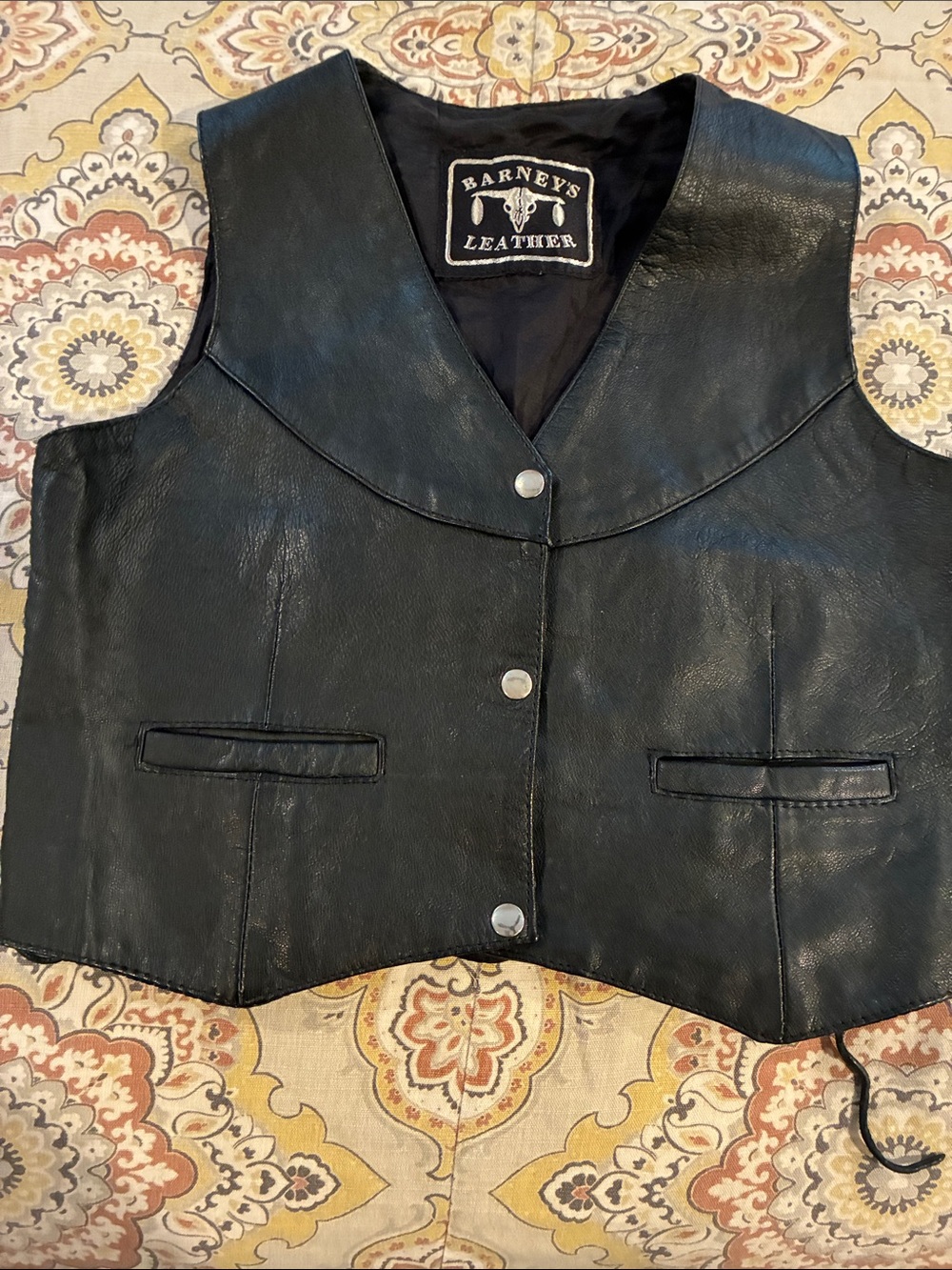Barney’s Leather Vest